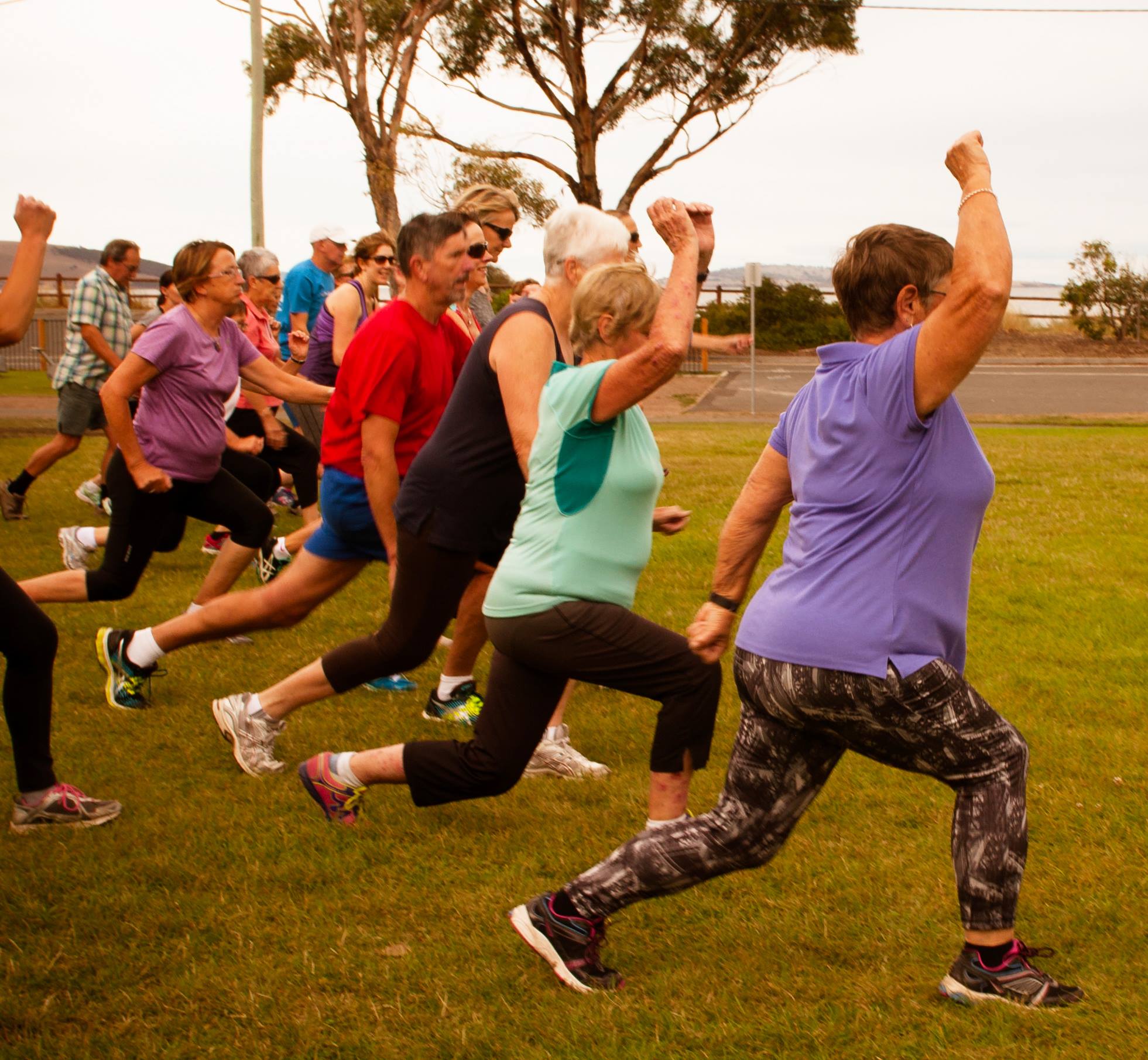 Fitness in the Park Simmons Park, Lindisfarne Live Clarence Live